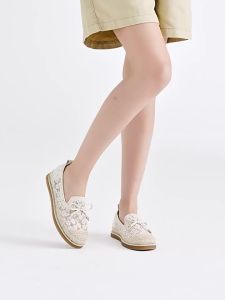 รองเท้าผู้หญิง Jeep รองเท้าตาข่ายโบว์แบบสวม ใหม่ล่าสุด รองเท้าตาข่ายระบายอากาศแบบเดี่ยว