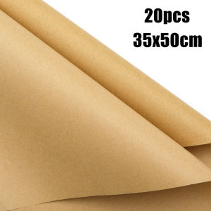 40pcs 50x70cm English Newspaper Brown Kraft Bouquet Flower Florist Wrapping Paper Pembalut Bunga Hadiah Kertas 英文报包花纸