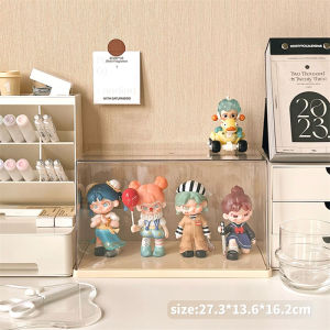 Dear Home Modular Acrylic Model Display Shelf for Figurines and Collectibles Multi-Compartment Organizer Cabinet
