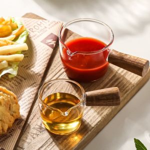 กระทัดรัด ถ้วยตวงกาแฟด้ามไม้ สะดวก กระบวนการ ทำความสะอาดง่าย