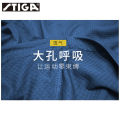 STIGA Stika table tennis uniform V-neck shirt for men and women Stica short sleeve T-shirt professional sports uniform. 