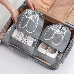 Tas Serut Sepatu Shoes Bag Penyimpanan Sepatu dan Sendal Kantong Sepatu Tali Serut