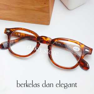 Kacamata Baca Wanita Plus 100 sd 300 Khusus Membaca Frame Kokoh Sudah Pakai Per