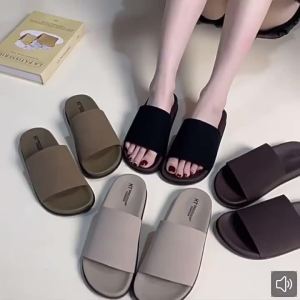 [Free Shipping] 2026 Retro One-Strap Sandals For Women Summer Outdoor Wear Non-Slip Versatile High-End Flat Lazy Slip-On Sandals