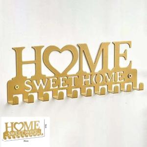 【Super low price】Decorative Metal Wall Key Holder Key Rack Organizer with Hooks for Entryway Hallway Office Home Wall Decor Hanging Keys Storage