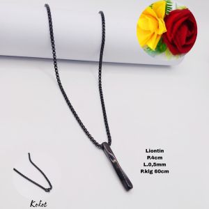 bandar titanium accKalung Titanium pria Model melintir terbaru anti karat Anti luntur