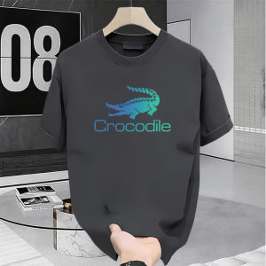 ✅ Cotton combed 24s size men women oversize crocodile T-shirt S-4XL casual streetwear .C