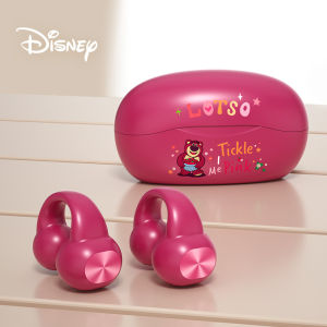Disney Clip-On Wireless Earphones HIFI Sound Quality Headphones Noise Cancelling Gaming Video Dual Host Sports Bluetooth Headset