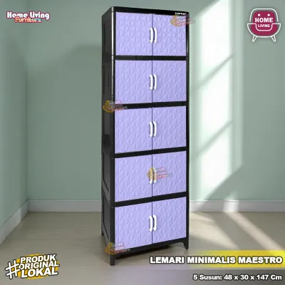 Lemari Pakaian Plastik Lemari Tabitha Maestro Lemari Minimalis Aesthetic Lemari Serbaguna Pakaian