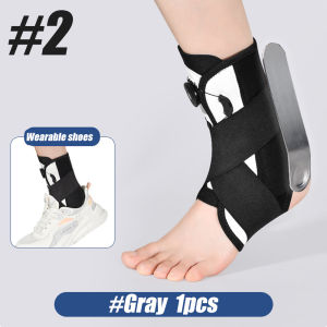 1PCS Adjustable Sprain Ankle Support Brace Men Women Sport Orthosis Ankle Protector Strap with Splint Stabilizer Injury Recovery