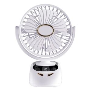 5-Speed with Clip Wall-on Clip Fan Adjustable Small Desk Desktop Table Fan for Bedroom Table Office