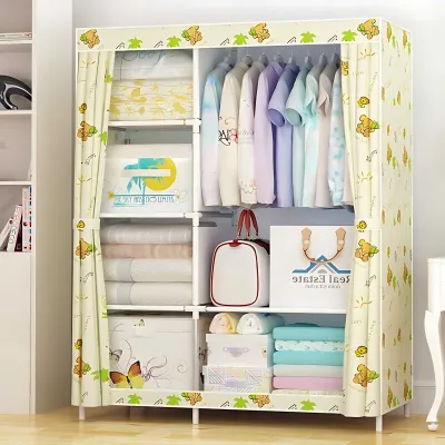 Storage Cabinet for Clothes Multifunctional With Outer Cover To Avoid Dust And Insects