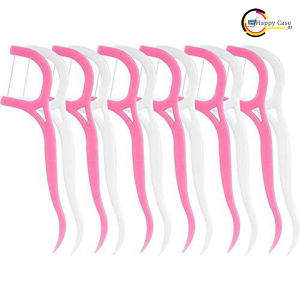 RT98 Dental floss benang Busur tusuk gigi Macromolecule carea pembersih sela gigi isi 20 pcs HC854