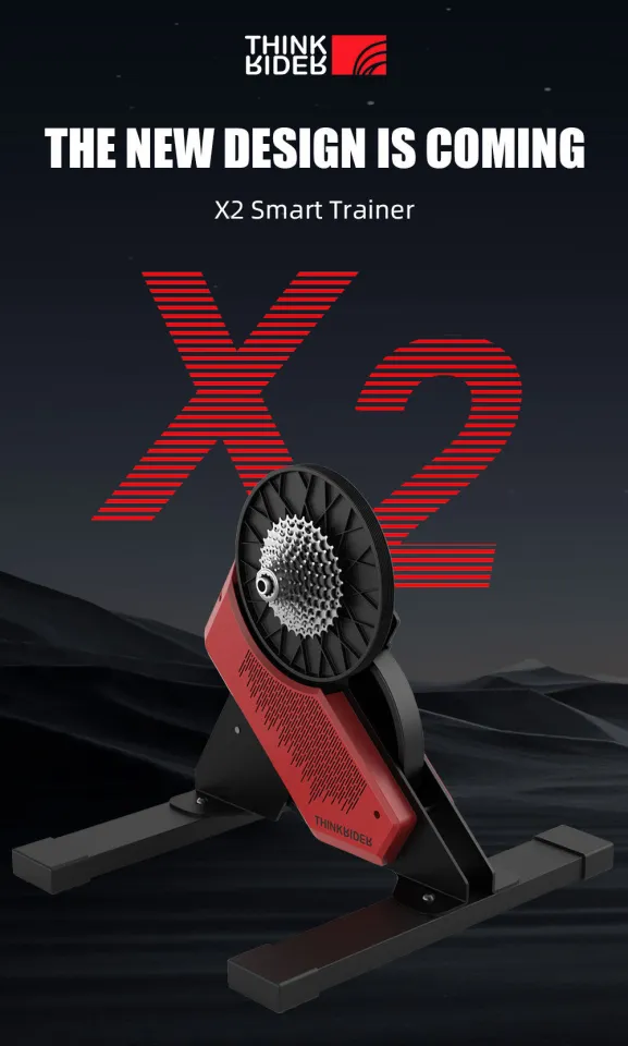 Official Warranty】ThinkRider X2-2 Smart Bike Trainer MTB Road