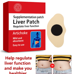 Milk Thistle Ginseng Liver Detox Patch 8 Patches/Box Herbal Liver Protection Acupoint Therapy for Liver Health Hong Kong Original