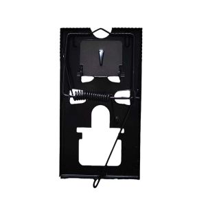 Iron Mouse Trap Mouse Trap Clip Large Plate Spring Clip Household Black Metal for Mouse Control in Kitchen Warehouse and Home