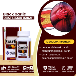 Obat Lemak Darah Obat Pembersih Lemak Darah Obat Penghancur Lemak Darah Penyempitan Pembuluh Darah Obat Mengurangi Lemak Darah Obat Darah Tersumbat Pelancar Pembekuan Darah Obat Pelancar Pembekuan Darah - GARLIC