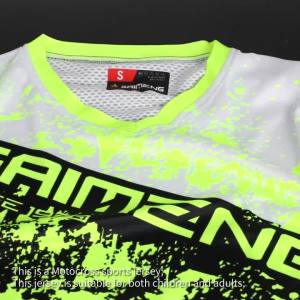 Black Pink Motocross Jersey Custom Design 6 7 8XL Plus Size Racing Name Number Man Woman Youth Cycling XXXL Boy Girl