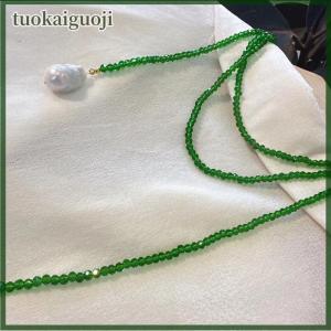 tuokaiguoji Cổ Điển Không Thường Xuyên Cổ Chuỗi Giả Ngọc Trai Dài Vòng Cổ Cho Phụ Nữ Cô Gái Hợp Thời Trang Áo Len Chuỗi Trang Sức Phụ Kiện Quà Tặng