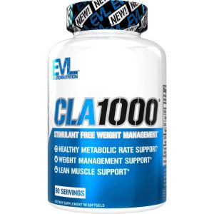 EVLution Nutrition  EVL CLA 1000 (90/180เม็ด)