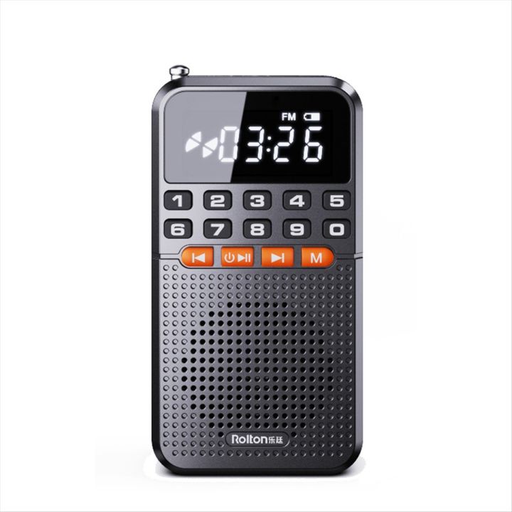 Rolton Portable FM Mini Radio Dual Antenna Pocket Radio Receiver ...