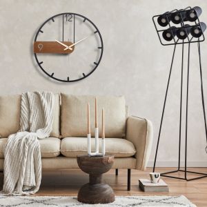 Jam dinding kaligrafi acrylic/hiasan jam dinding/ hiasan jam minimalis/dekorasi dinding/Acrylic calligraphy wall clock