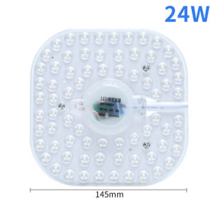 TOPINCN Replacement Led Light Panel Squar Led Module Lamp Board 220V 12W 18W 24W 36W 6500K For Round Ceiling Lamp