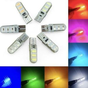 Lampu LED Sein Sen Dajjal 45 Mata Super Terang T10 Canbus motor mobil universal super terang 12-24v termurah honda yamaha suzuki kawasaki import lampu sen dajjal motor super terang