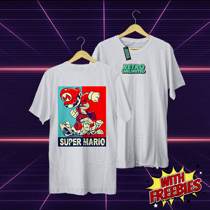 Super Mario Retro Unltd. Shirt Lazada PH