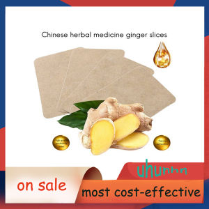 uhunhn 50Pcs/100pcs Herbal Ginger Patch Promote Blood Circulation Relieve Pain and Improve Sleep