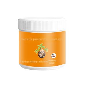 Coconut Oil Stain Remover Bathroom Floor Cleaner Household Decontamination Paste Powerful Iron Pan Polishing Cleaner