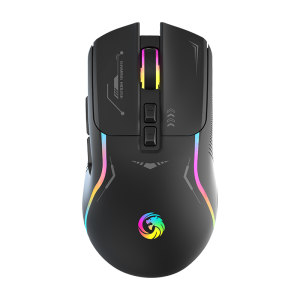 Mech Style E-sports Game Mouse 7D Wired Luminous Mouse Game Office Colorful Glare Mouse