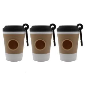 Travel Friendly Dog Waste Bag Dispenser Coffee Cup Design For HassleFree Waste Disposal Box Waste Management Tool