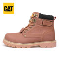 Caterpillar รองเท้าหนังวัว เดิมหนังผู้ชายและผู้หญิงรองเท้า Tooling รองเท้า Martin สบายๆสูง CAT รองเท้า. 