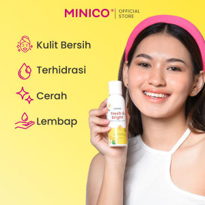 MINICO Fresh and Bright Daily Facial Wash 250ml - 3 pcs | Harga Grosir Sabun Cuci Muka Face Wash