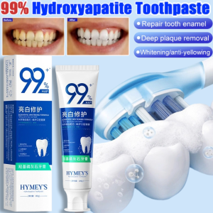 Hydroxyapatite Whitening and Stain Removing Toothpaste Improving Yellow Teeth and Refreshing Toothpaste 羟基磷灰石牙膏