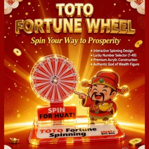 TOTO spinning wheel lucky number 1-49 spin to huat