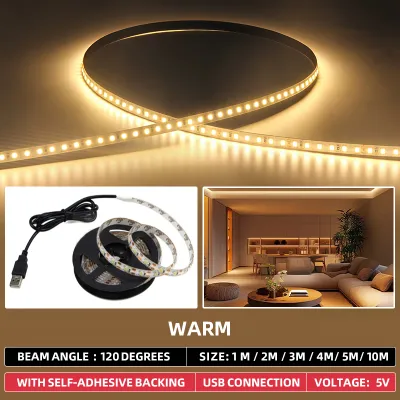 5V neon lights Flexible LED Strip USB Powered RGB Strip Light TV Backlighting & Home Decor Lamps