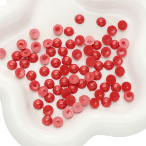 50-200Pcs 6/8/10/12mm Red Round Plastic Safety Eyes Acrylic Animal Nose Beads For Teddy Bear Doll DIY Crafts Children Kids Toys Accessories