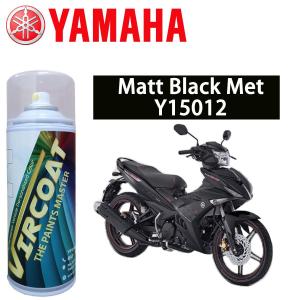 Yamaha 125zr Matt Black Y15012 VIRCOAT Aerosol Spray 2K Paint/ Car Body Motor Touch Up Paint- Matt Black