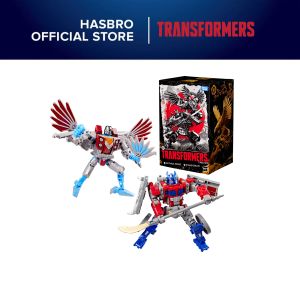 Transformers Timelines 5" Starscream and 5.5" Optimus Prime Action Figures 8+