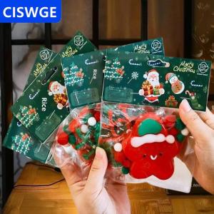 [COD] CISWGE AUTOPARTS Dễ thương phim hoạt hình Giáng sinh chủ đề mô phỏng bóp đồ chơi Pinch Giải Nén Căng thẳng Đồ chơi Quà Tặng