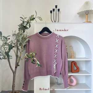 DILLA BLOUSE / SWETER RAJUT WANITA TALI KUR / BLOUS WANITA KOREAN STYLE