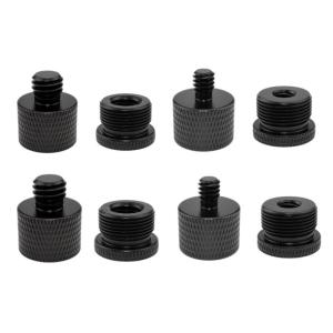 Microphone Stand Adapter Screw 5/8 3/8 1/4 Converter Screws for Microphone Camera Tripods Stand Screws Aluminum Alloy-