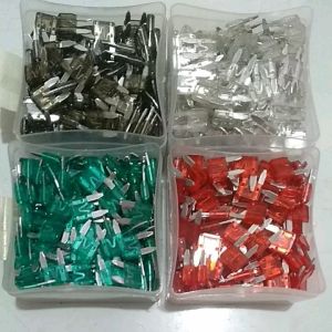 20Pcs/Set (75A 10A 25A 30A Fuses DX MINI / Sekring Mini sekring tanam sekring mobil