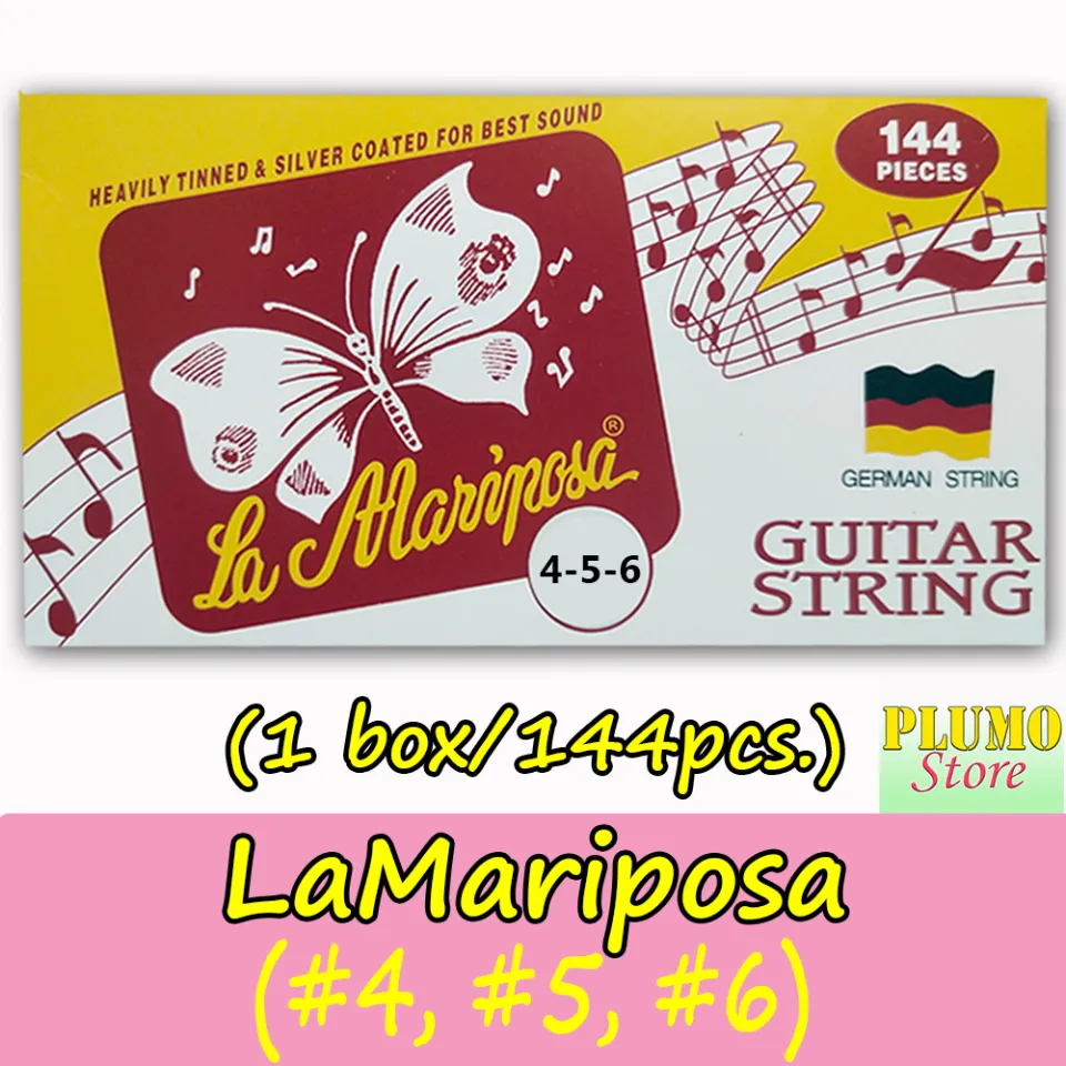 La Mariposa Guitar Strings 0 1 2 3 per BOX 100pcs. 4 5