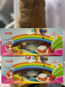 Thạch phô mai zai zai ĐỨC HẠNH - Hộp 6 hũ pudding