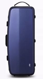 JML 2.4kg Oblong Viola Case | Lightweight Hard Case | Waterproof | Backpack Straps | Music Sheet Pouch | Fits 14"-17" Viola