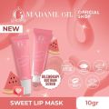 LIP MASK MADAME GIE 10 GR / LIP SERUM / LIP GLOSS SWEET MASK / MASKER BIBIR. 
