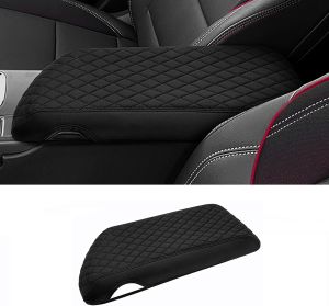 Shademax Custom for 2024 2025 2026 Chevy Trax Center Console Cover Armrest Cover for Chevrolet Trax LS/1RS/LT/2RS/ACTIV Arm Rest Cushion Pad Leather Middle Console Lid Protector Trax Accessories